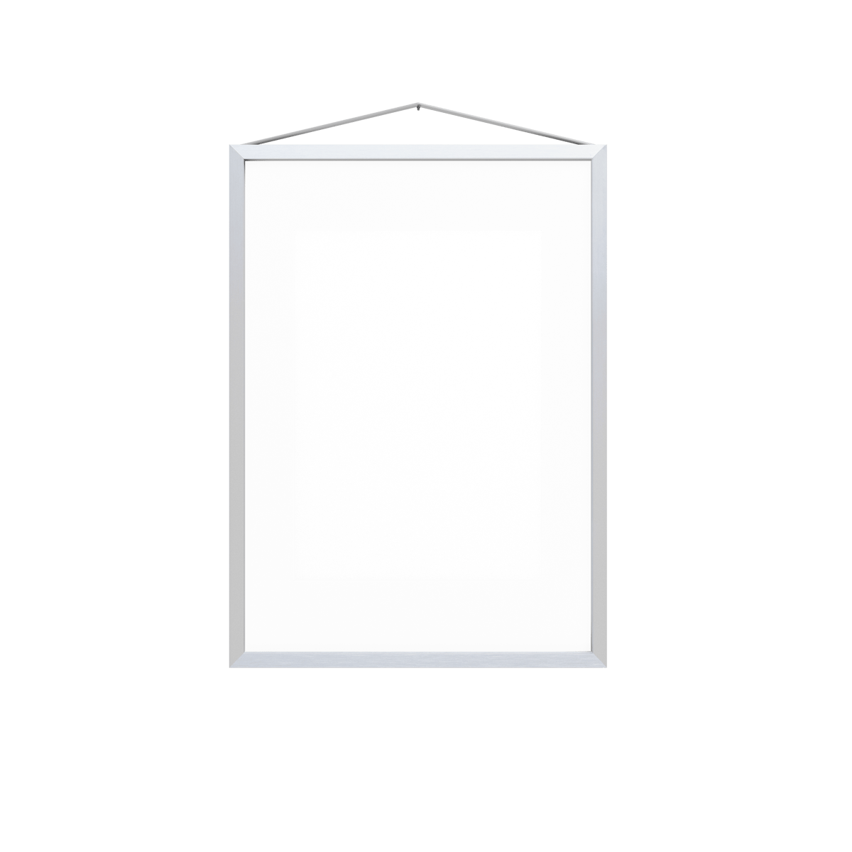 Moebe Frame A3 31,7x44 cm Brushed aluminium | Skandinavisk Design | Bilderammer | Sølv