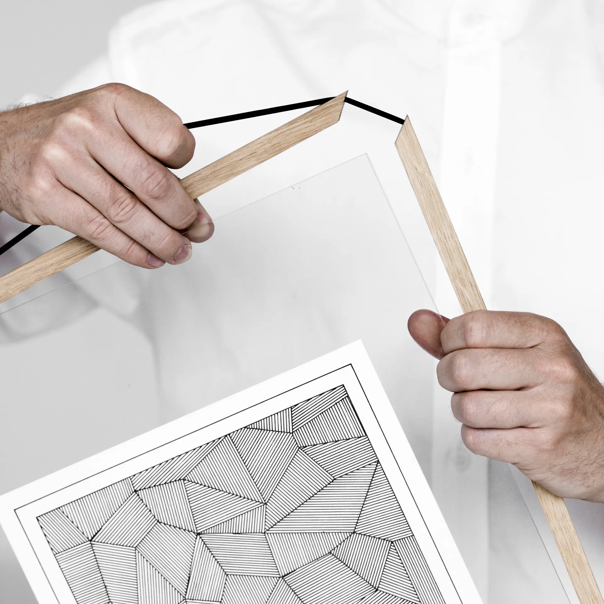 Moebe Frame A3 31,7x44 cm, Eik MOEBE