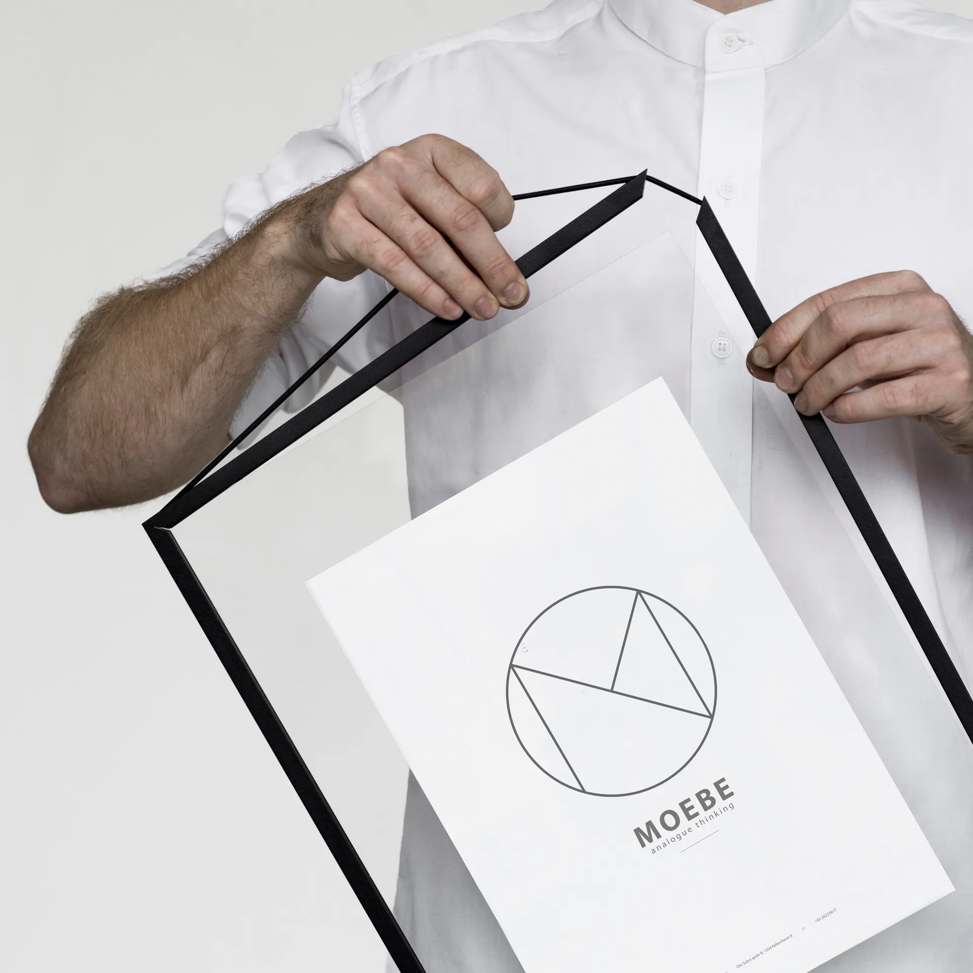 Moebe Frame A3 31,7x44 cm, Svart MOEBE