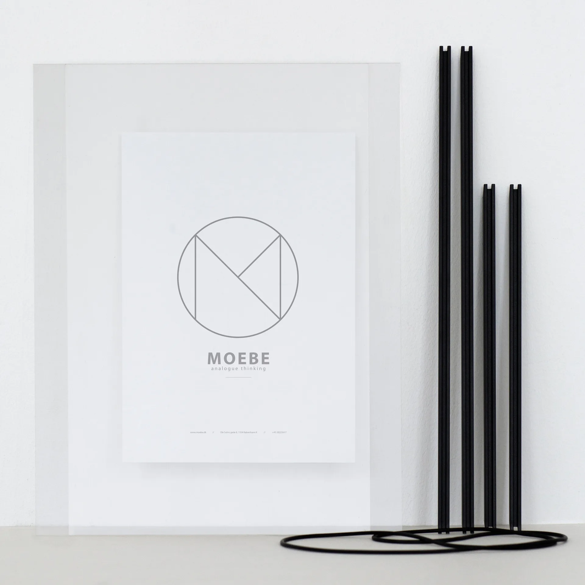 Moebe Frame A3 31,7x44 cm, Svart MOEBE