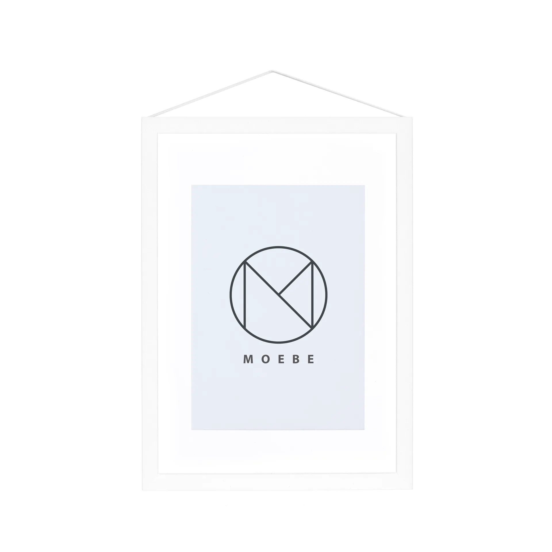 Moebe Frame A5 16,8x23 cm, Hvit MOEBE