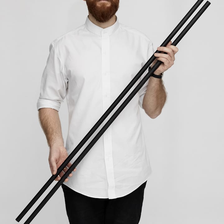 Moebe hyllebein 115 cm 2-stk., Black MOEBE