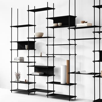 Moebe hyllebein 115 cm 2-stk. - Black - MOEBE