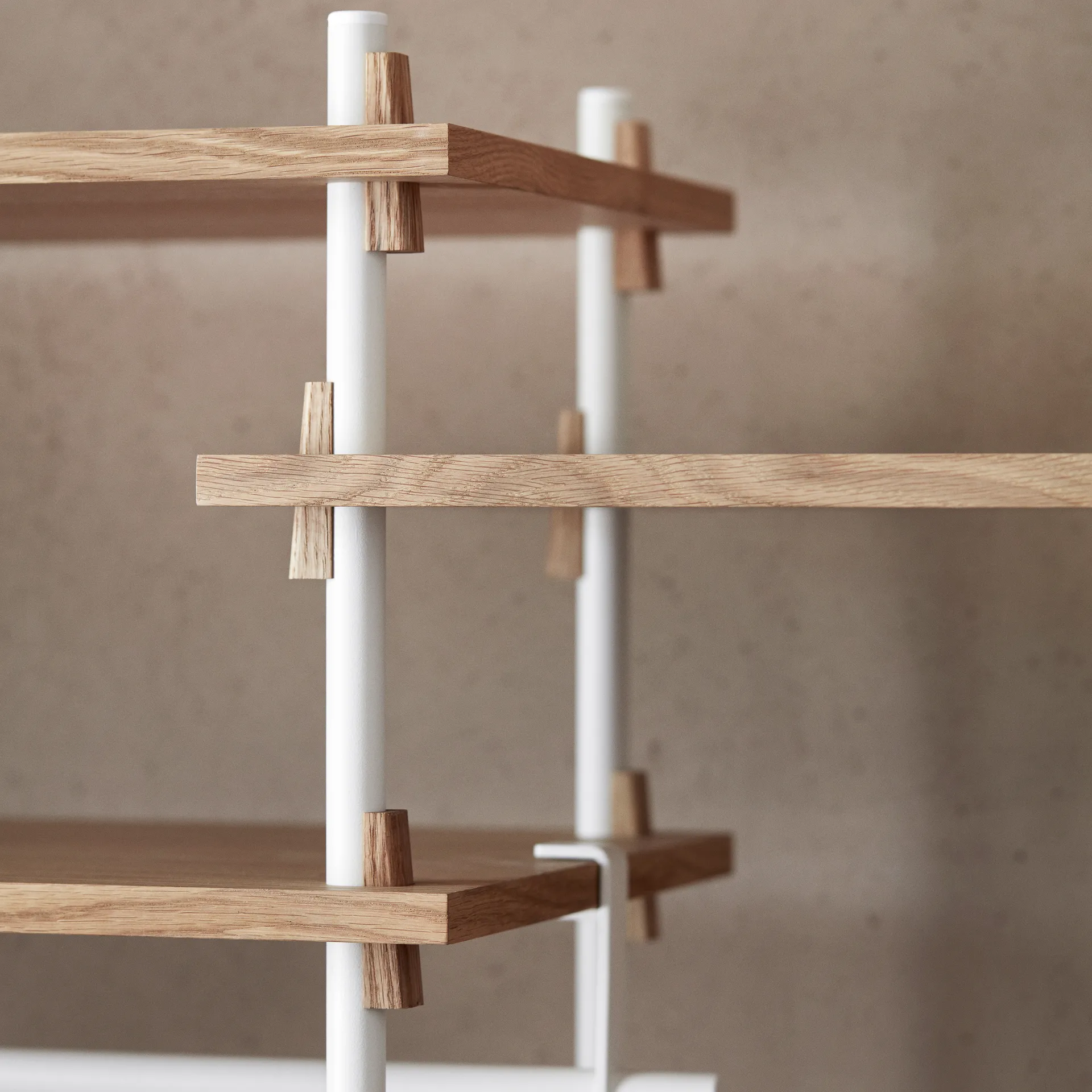 Moebe hyllebein 85 cm 2-stk., White MOEBE