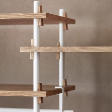 Moebe hylleben 85 cm - White - MOEBE