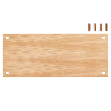 Moebe hyllesett 85 cm - Oak - MOEBE