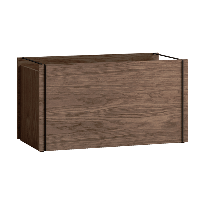 Moebe oppbevaringsboks - Smoked oak-black - MOEBE
