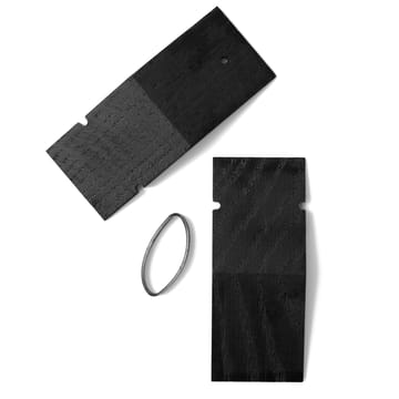 Moebe Pinch treklemme - Svartbehandlet eik - MOEBE