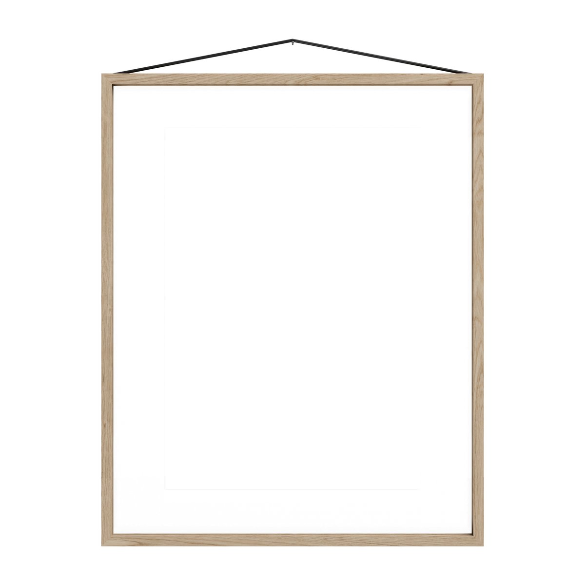 Moebe ramme 40 x 50 cm Transparent, Wood, Black | Skandinavisk Design | Bilderammer | Brun