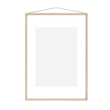 Moebe ramme A2 44,8 x 61,5 cm - Transparent, Wood, Black - MOEBE