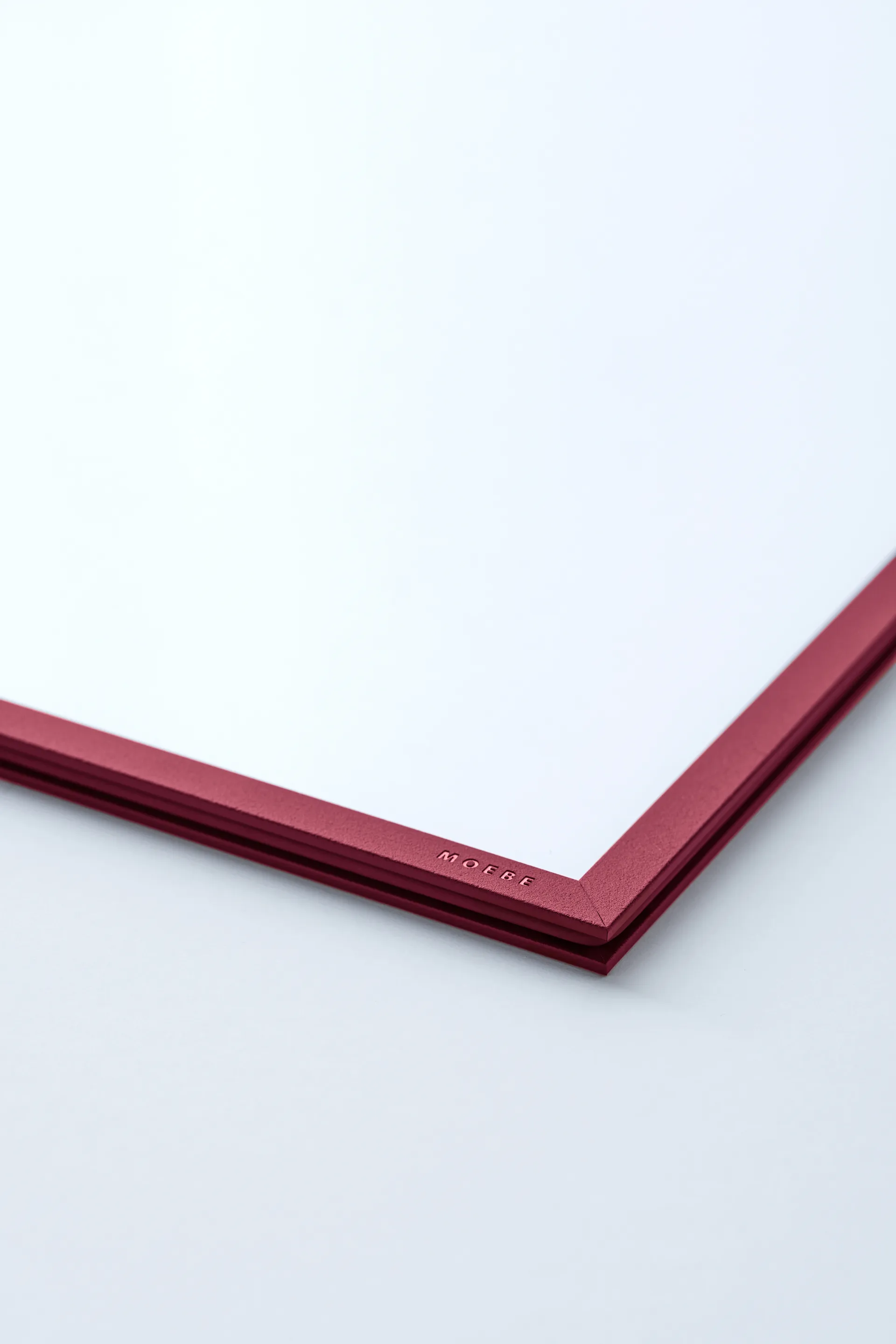 Moebe ramme A5 16,5 x 22,7 cm, Transparent, Red MOEBE