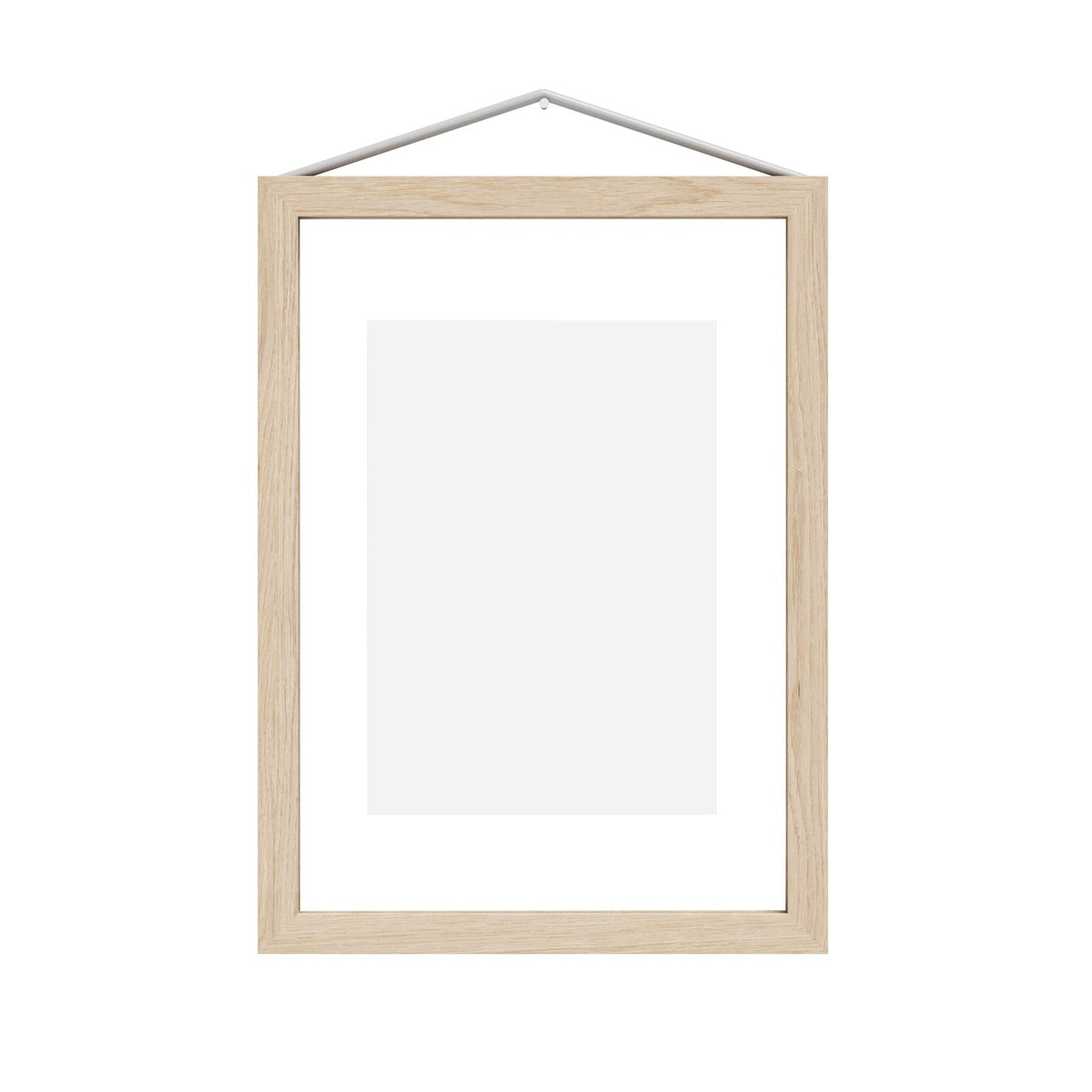 Moebe ramme A5 16,8 x 23,2 cm Transparent, Wood, Black