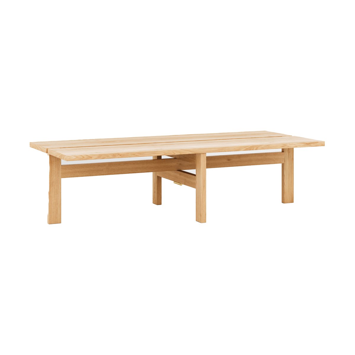 Bilde av MOEBE Moebe rectangular coffee table salongbord large Eik