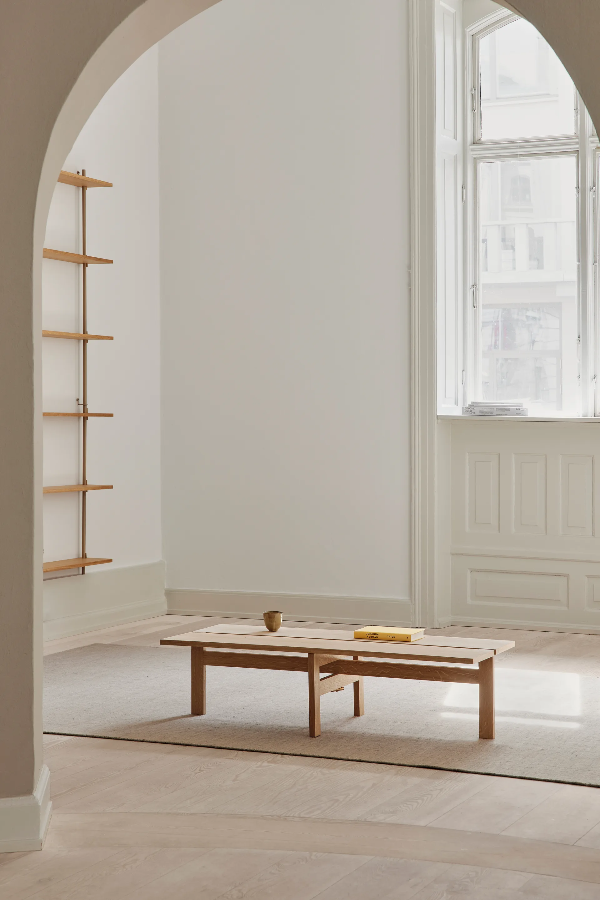 Moebe rectangular coffee table salongbord large, Eik MOEBE