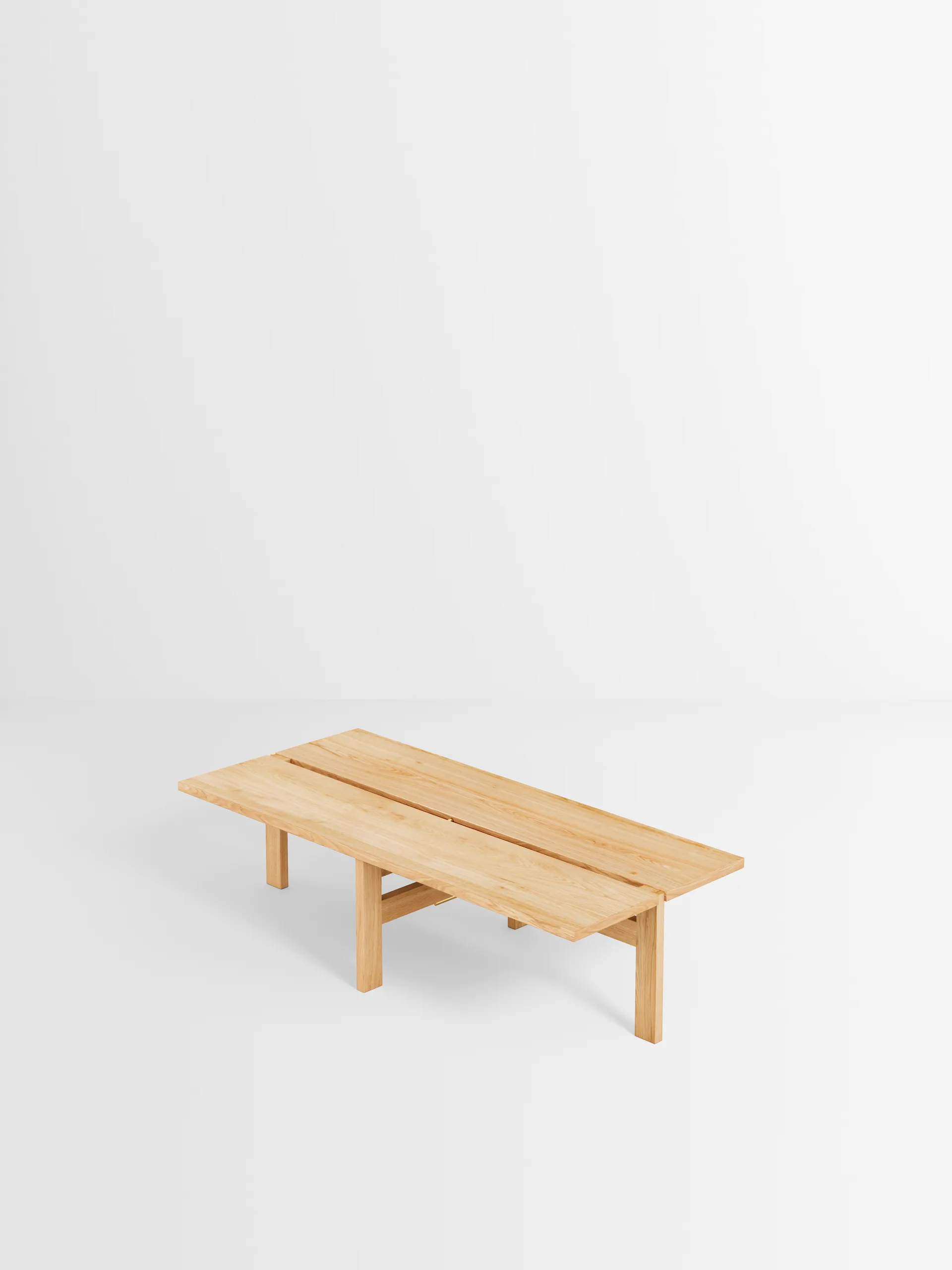 Moebe rectangular coffee table salongbord large, Eik MOEBE