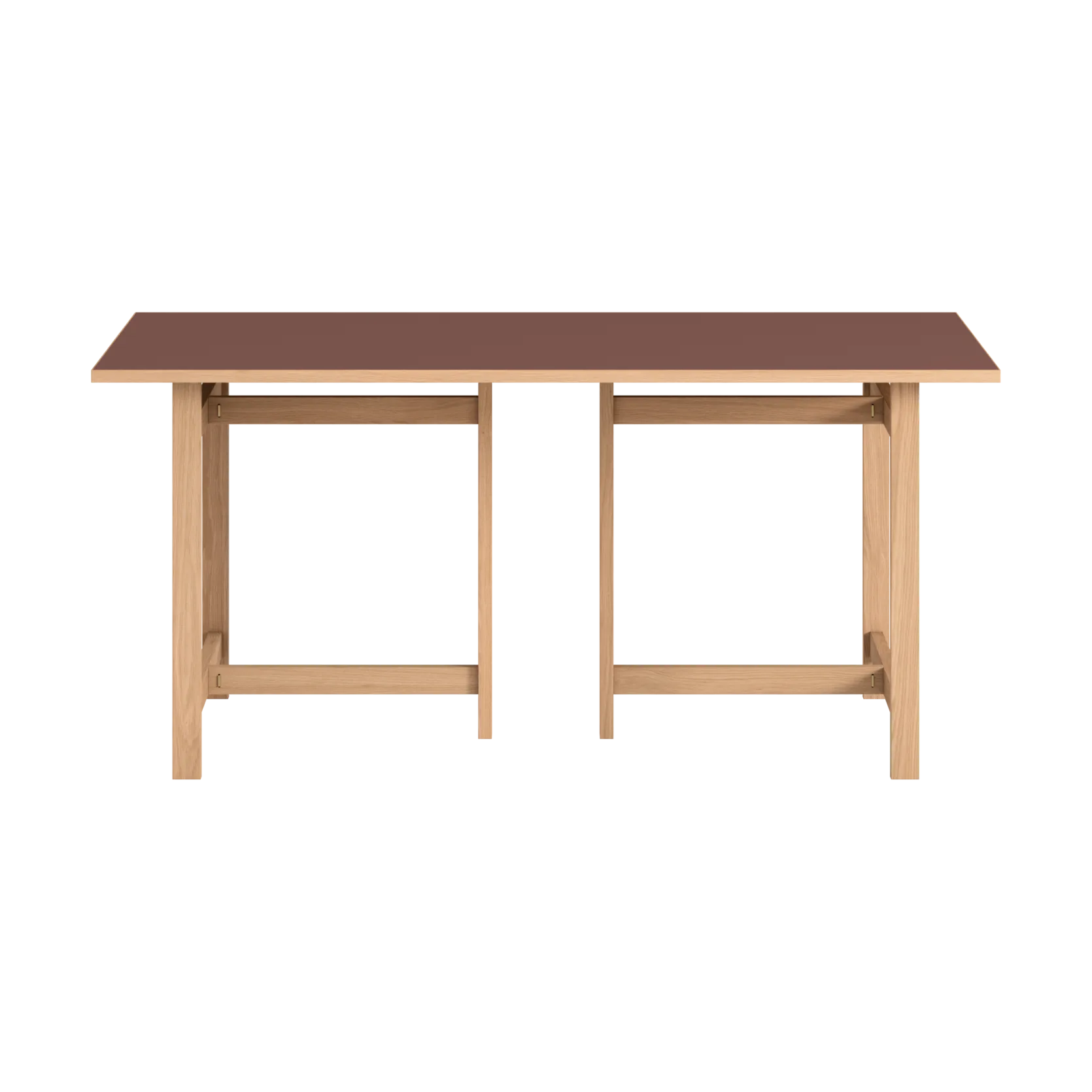 Moebe Rektangulært spisebord, Burgundy, 160x90 cm MOEBE