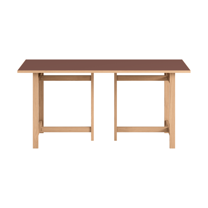 Moebe Rektangulært spisebord - Burgundy, 160x90 cm - MOEBE