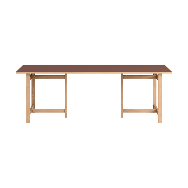 Moebe Rektangulært spisebord - Burgundy, 220x90 cm - MOEBE