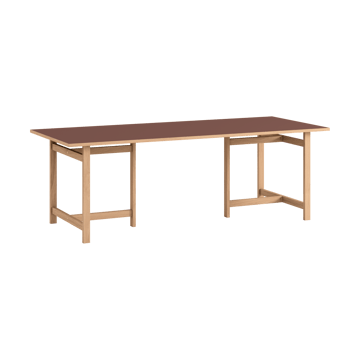 Moebe Rektangulært spisebord - Burgundy, 220x90 cm - MOEBE