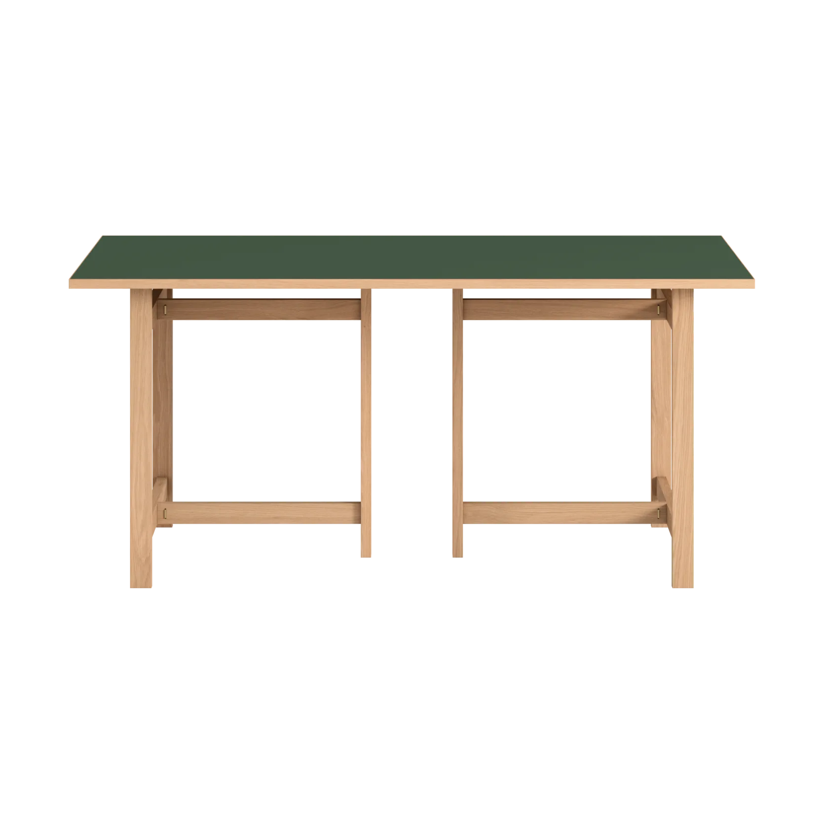 Moebe Rektangulært spisebord, Green, 220x90 cm MOEBE