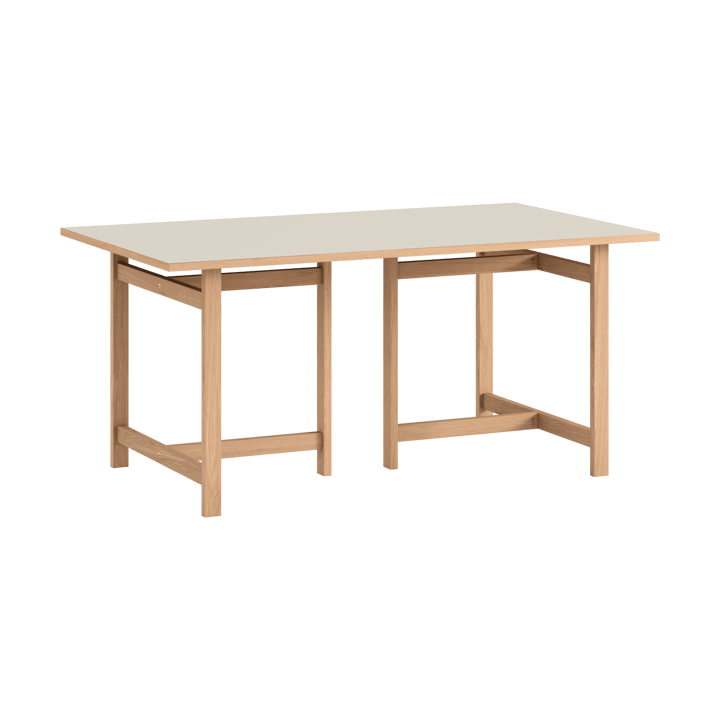 Moebe Rektangulært spisebord, Light grey, 160x90 cm MOEBE