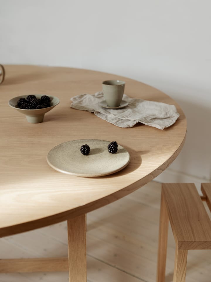 Moebe round dining table spisebord Ø 140 x 73,2 cm, Eik MOEBE