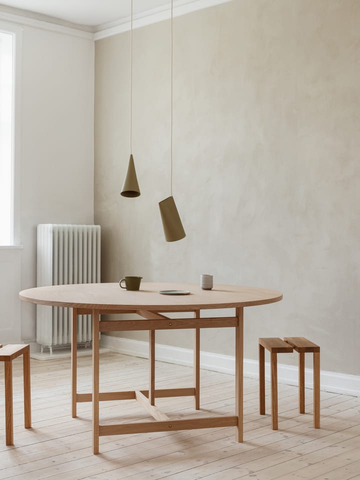 Moebe round dining table spisebord Ø 140 x 73,2 cm - Eik - MOEBE