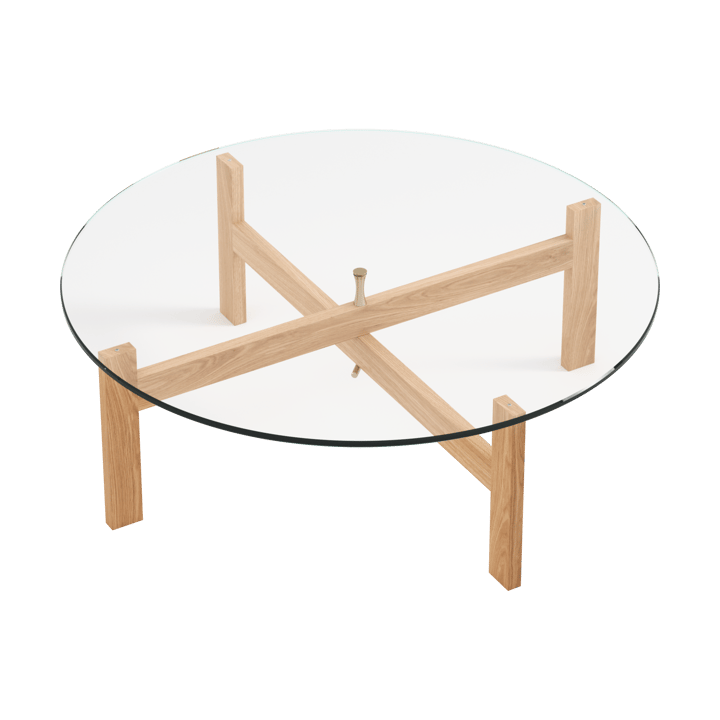 Moebe Round sofabord Ø88 cm, Ek MOEBE