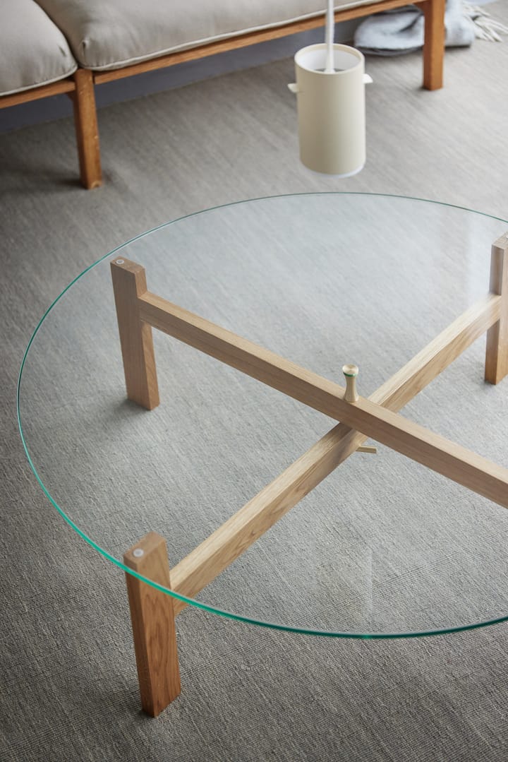 Moebe Round sofabord Ø88 cm, Ek MOEBE