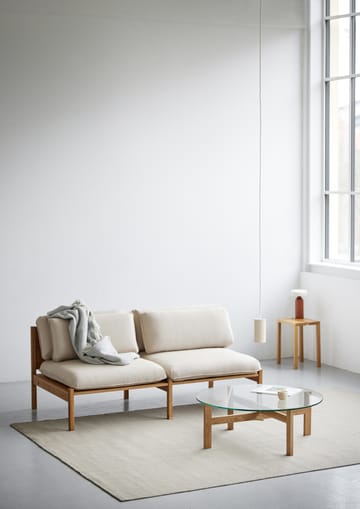 Moebe Round sofabord Ø88 cm - Ek - MOEBE