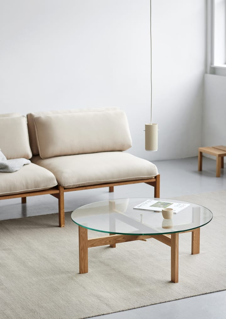 Moebe Round sofabord Ø88 cm, Ek MOEBE