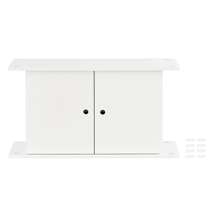 Moebe Shelving System Cabinet skap 85 cm - White - MOEBE