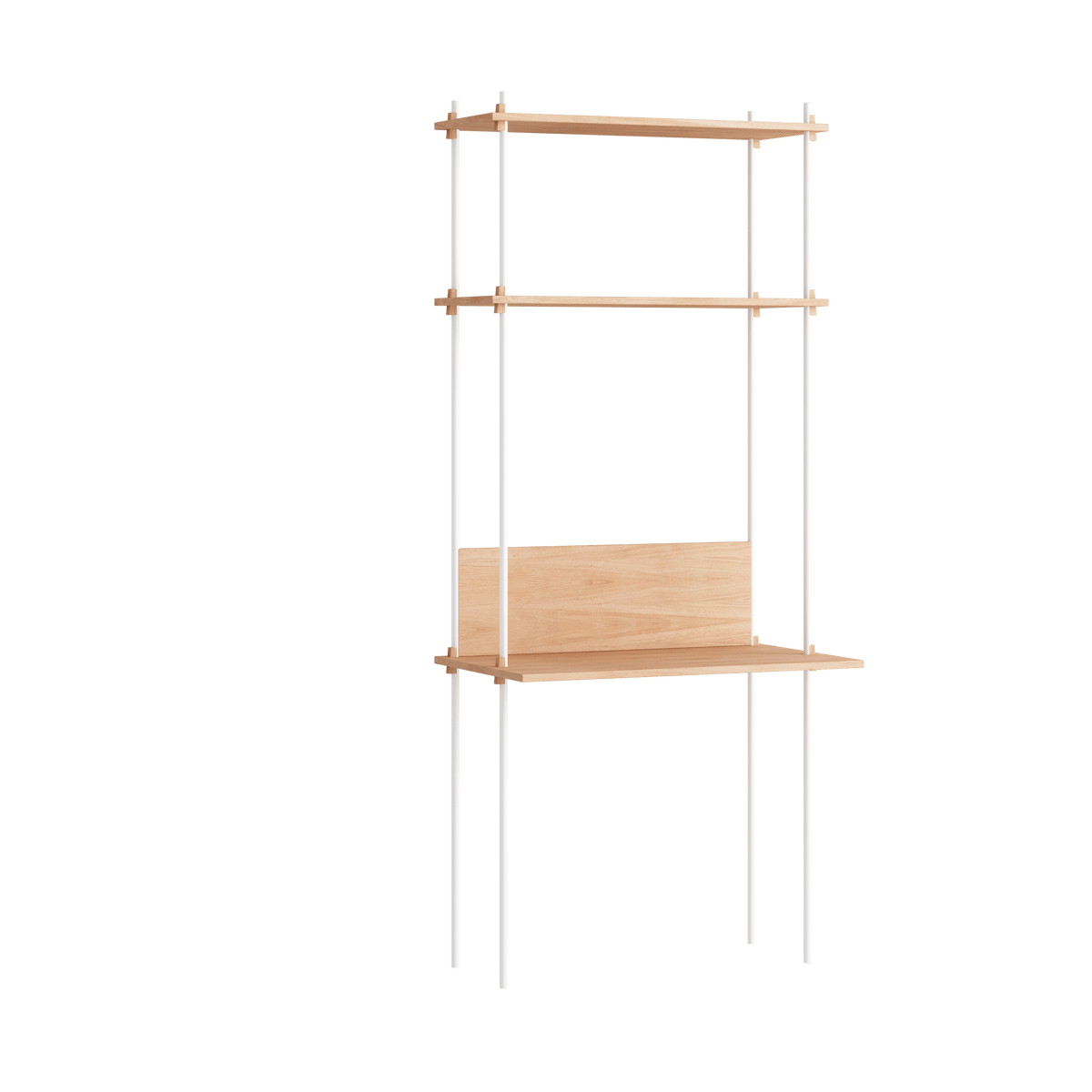 MOEBE Moebe shelving system s.200.1.D Eik-hvit