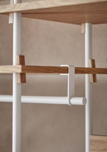 Moebe shelving system s.200.1.F - Eik-hvit - MOEBE