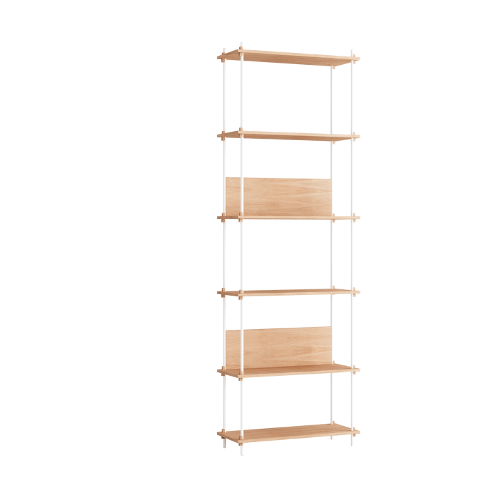 Moebe shelving system s.255.1.A - Eik-hvit - MOEBE