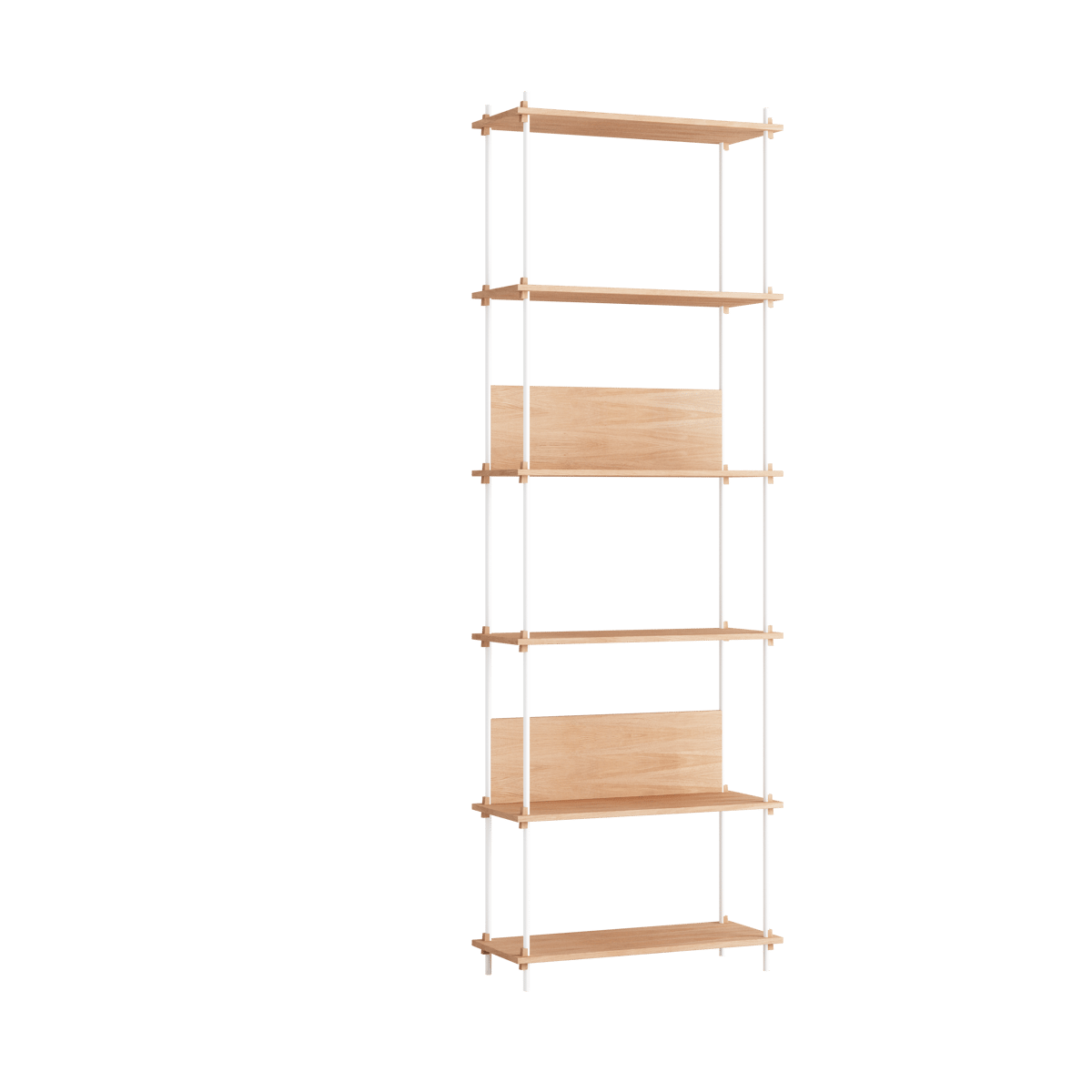 MOEBE Moebe shelving system s.255.1.A Eik-hvit