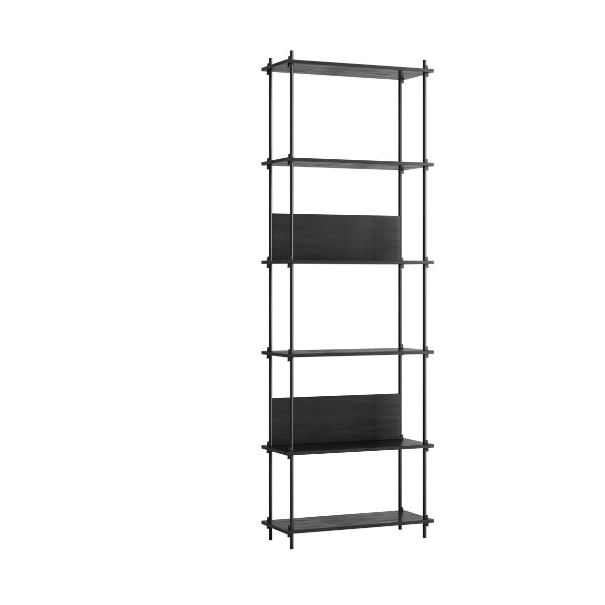MOEBE Moebe shelving system s.255.1.A Sort