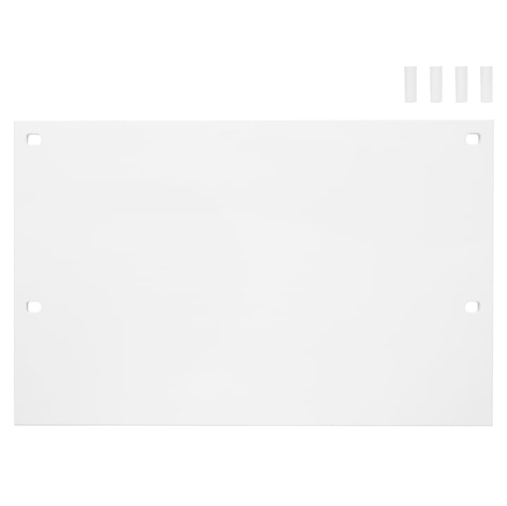 Moebe Shelving System skrivbordssett 85 cm - White - MOEBE