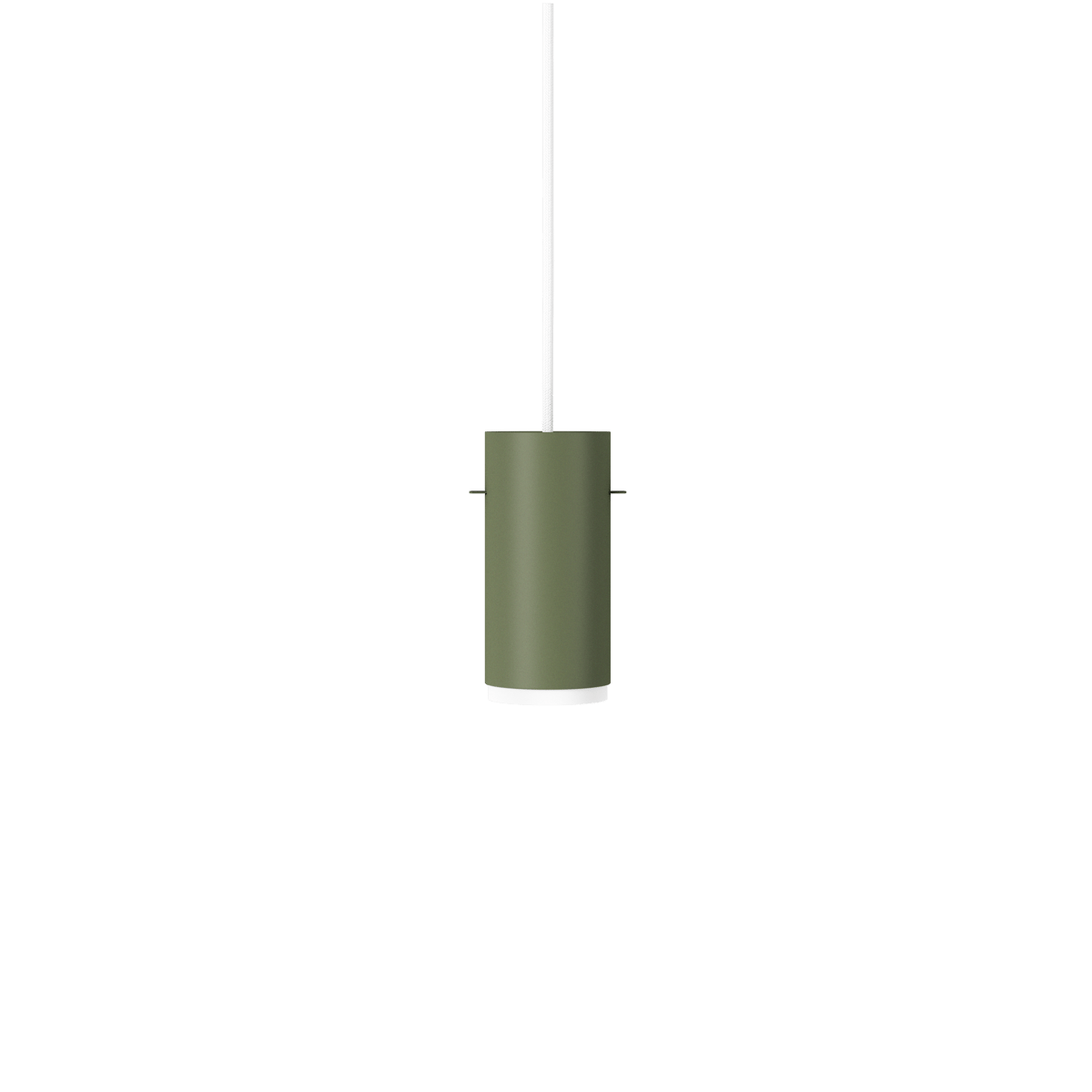 Bilde av MOEBE Moebe Tube takpendel small Ø 8 cm Pine green