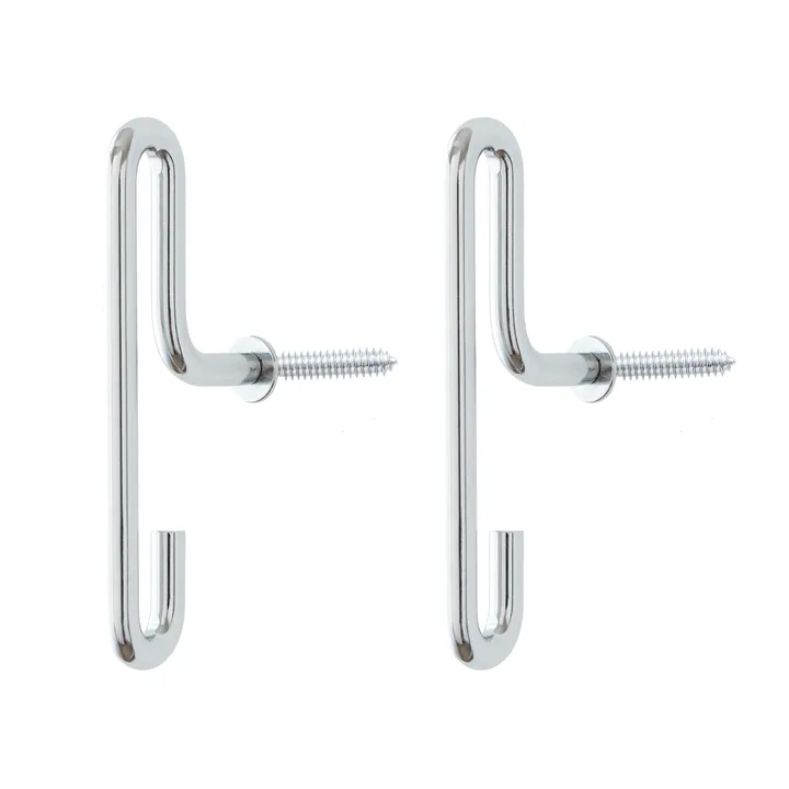 Moebe veggknagg small 2-stk. - Rustfritt stål - MOEBE