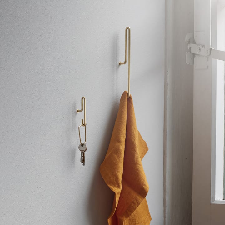 Moebe Wall hook large, Matt gull MOEBE