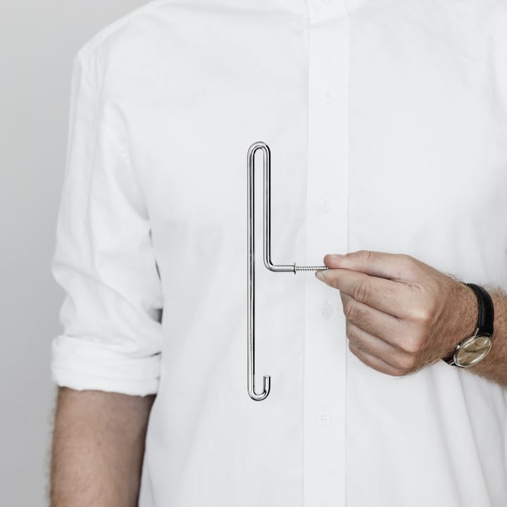 Moebe Wall hook large, Rustfritt stål MOEBE