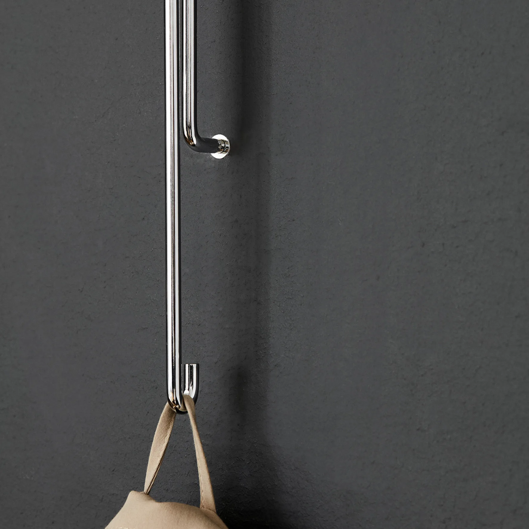 Moebe Wall hook large, Rustfritt stål MOEBE