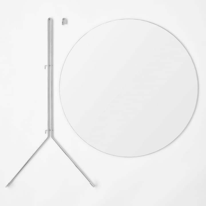 Moebe Wall mirror Ø 50 cm, Krom MOEBE