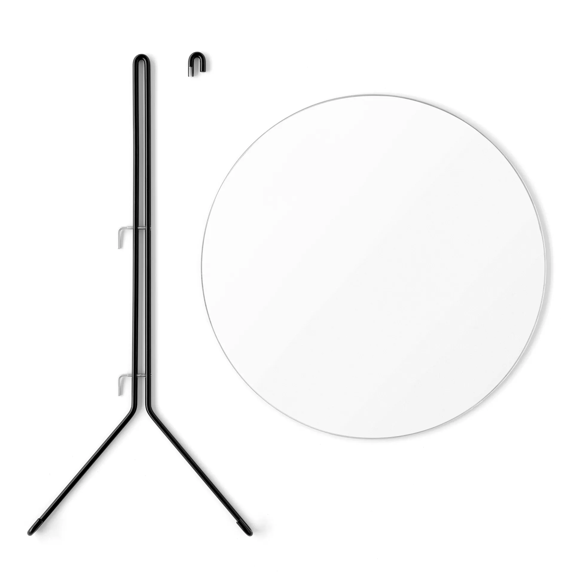 Moebe wall mirror Ø 70 cm, Svart MOEBE