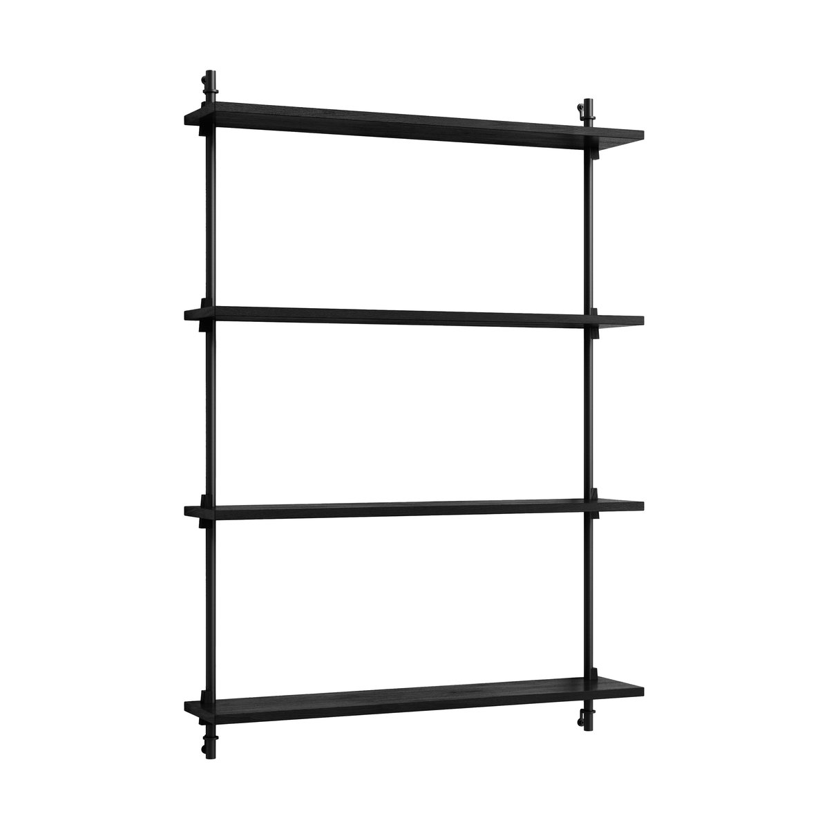 MOEBE Moebe wall shelving ws.115.1 Sort