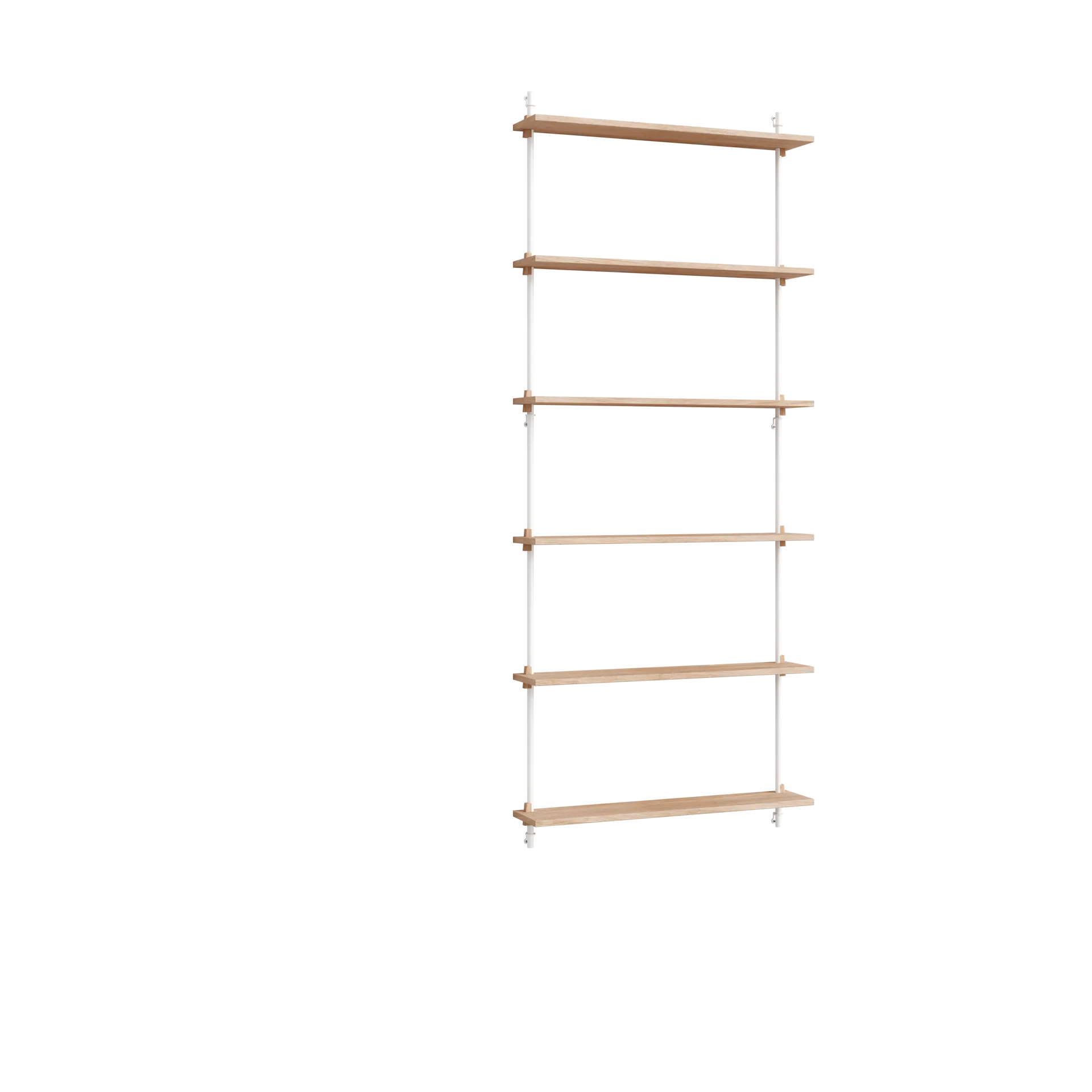 Moebe wall shelving ws.200.1, Eik-hvit MOEBE