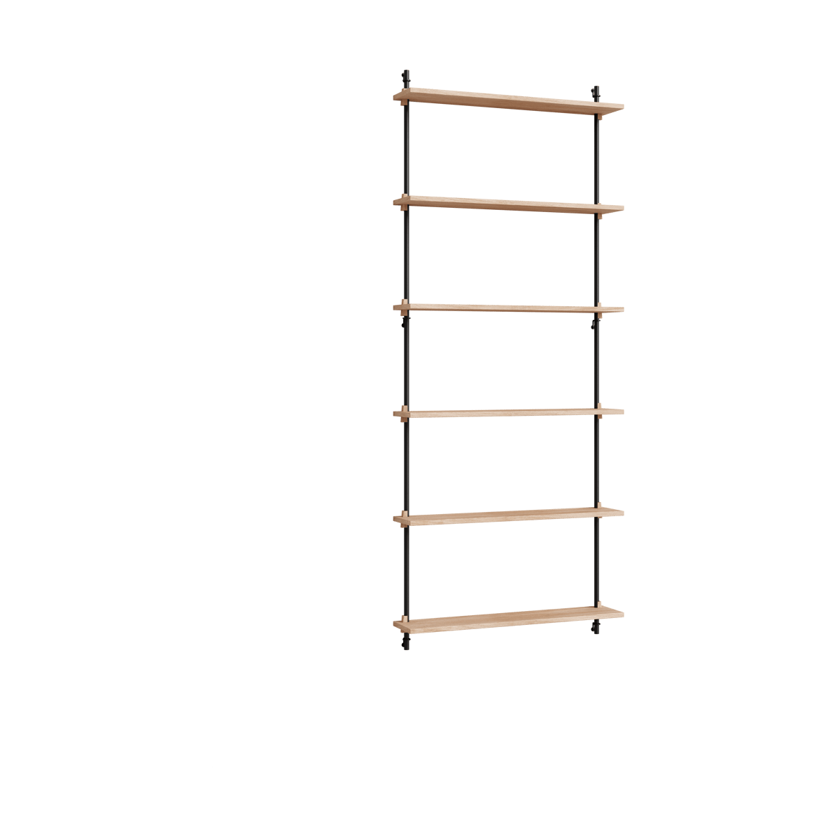 MOEBE Moebe wall shelving ws.200.1 Eik-svart