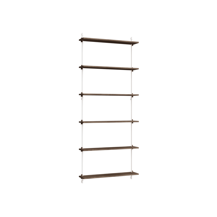 Moebe wall shelving ws.200.1 - Røkt eik-hvit - MOEBE