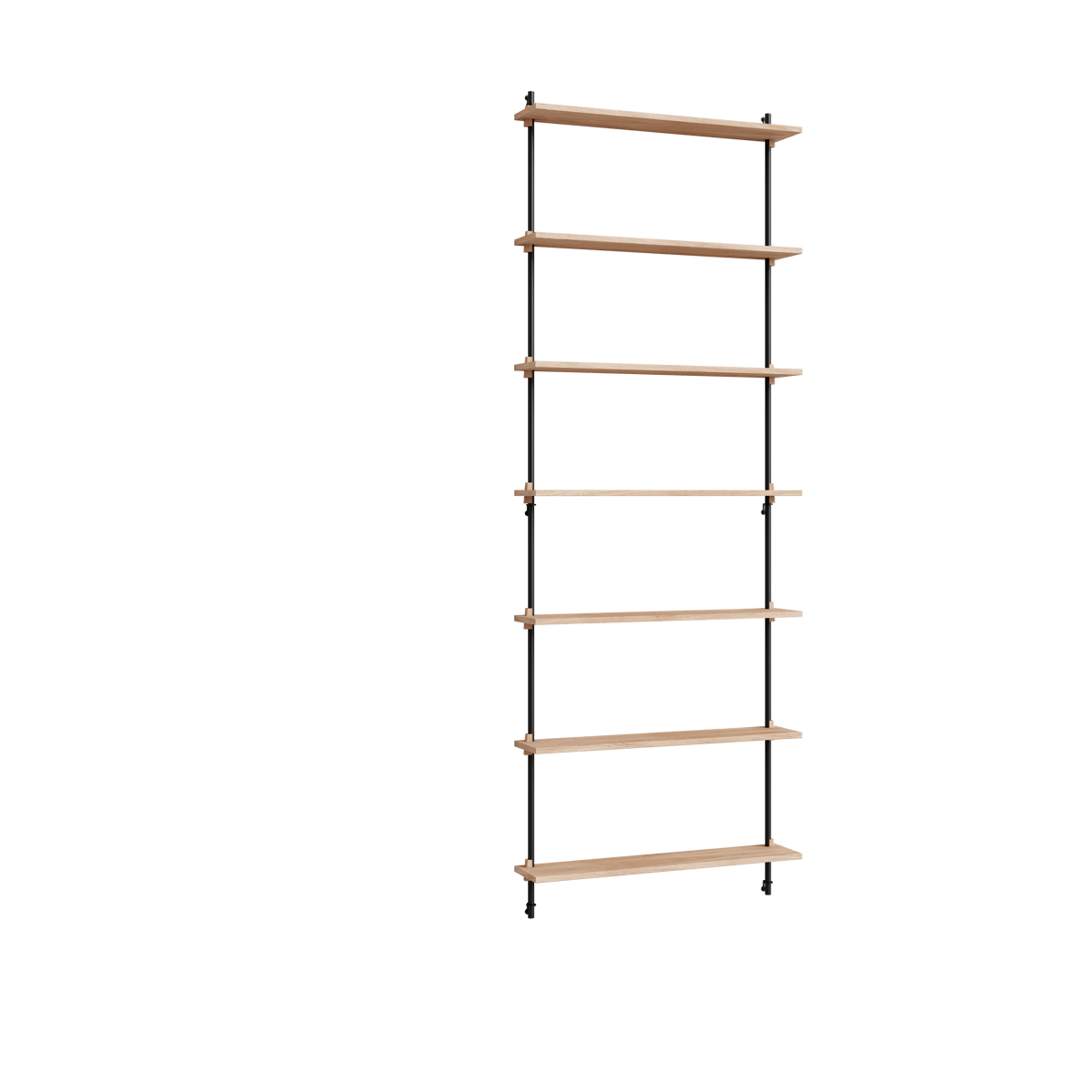 MOEBE Moebe wall shelving ws.230.1 Eik-svart